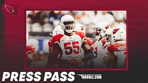 Chandler Jones talks to the media about becoming the Cardinals franchise sack leader, after recording a sack in the win over the 49ers. | Arizona Cardinals