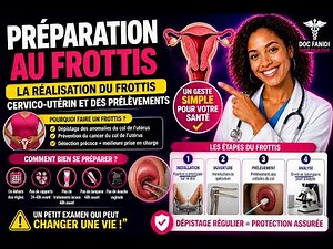 👉 Frottis Cervico-Utérin : Préparation et Déroulement de l’Examen ⚠️ (Explication Simple)