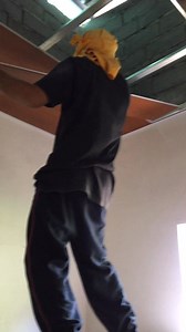 PVC ceiling panel installation #pukoslang #tips #idias #working #construction #fbreelsvideo #fbviral | Delmar Alberto Ervite