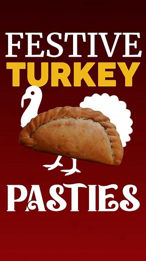 Our festive turkey pasty is here for a limited time only! Succulent turkey and festive flavour wrapped in our signature golden, flaky pastry. Get yours in-store before they're gone 🦃✨ #RowesBakery #CornishBakers #FestiveTreats #ChristmasBakes #LimitedEdition #FestiveFood | Rowe's Cornish Bakers