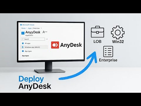 Deploy AnyDesk Using Microsoft Intune (MSI)