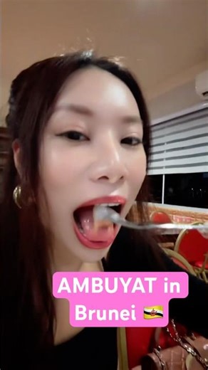 Have you tried AMBUYAT? 🇧🇳 tried this Ambuyat buffet at Kiulap area #ambuyat #brunei