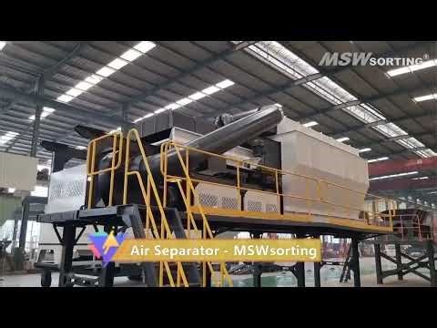 Air Separator / Air Sorter / Air Sorting Machine - www.MSWsorting.com