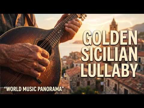 Golden Sicilian Evening • Slow 6/8 Lullaby with Mandocello & Soft Accordion