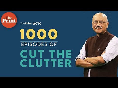 Cut The Clutter Episode 1000: Shekhar Gupta answers your questions on his journey, economy & more
