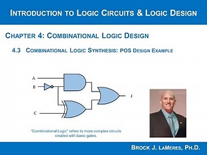 4.3(f) - Combinational Logic Synthesis: POS Design Example