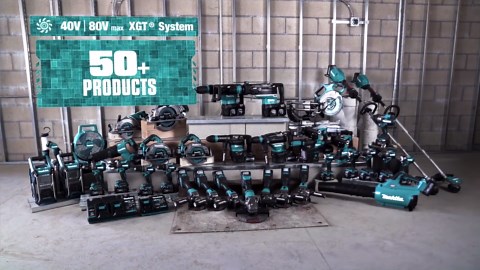 Makita 40V Max XGT Brushless Cordless 2-Pc. Combo Kit 2.5Ah with 40V Max XGT 4.0Ah Battery GT200D-BL4040