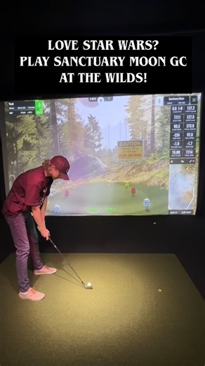 372K views · 167 reactions | Love Star Wars? Tee it up on planet Endor featuring Ewoks, the Death Star and even tie fighters! Our new indoor simulators are now open daily. Book sim time online at www.GolfTheWilds.com | The Wilds Golf Club | Facebook