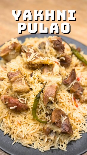 Saad Raja | Lien Janaab…ultimate Yakhni Pulao Recipe ❤️ Yakhni Pulao is better than Biryani? #recipe #food #pulao #yakhnipulao #muttonpulao #desi... | Instagram