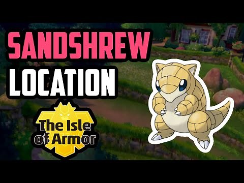 How to Catch Sandshrew - Pokemon Sword & Shield (DLC)