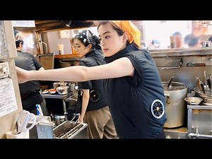 Japanese Fried Rice Master Girls! Cooking Fried Rice for 5 Hours in a Scorching Kitchen!