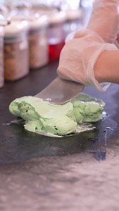 mint ice cream made better with every mix-in 😍🍫 what’s your perfect mix-in combo? | Marble Slab Creamery