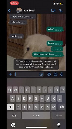How to Enable Disappearing Messages on WhatsApp in iPhone