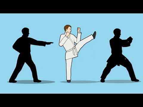 كيفية تعلم أساسيات الكاراتيه بنفسك 8