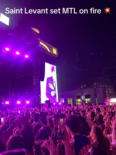 Saint Levant Sets MTL on Fire: Live Reactions
