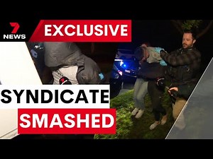 Police smash suburban drug ring - See the raids unfold | 7NEWS