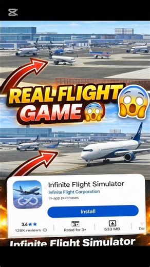 Mobile এ Real Plane উড়ালাম 😱 | Infinite Flight Simulator #shorts