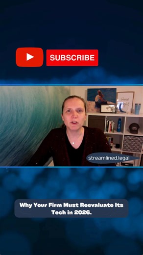 🎯 Why Your Firm Must Reevaluate Its Tech in 2026 🌐⚖️✨ When it comes to technology, many law firms only stop to evaluate things when something breaks. But waiting for a problem is exactly how you end up with: 🔸 Too much tech you don’t use 🔸 Too little tech that slows you down 🔸 Tools that don’t serve your workflow 🔸 Zero innovation — and a high cost for not evolving Technology changes fast, and your firm’s needs do too. That’s why staying proactive is essential. In our upcoming sessions, we