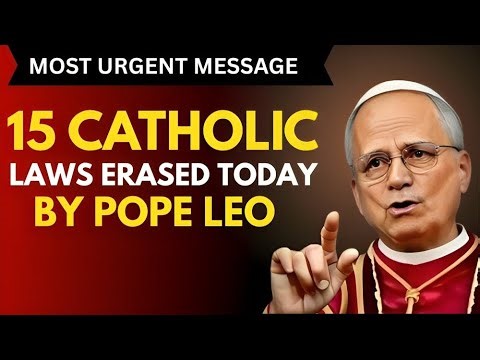 Pope Leo XIV SHOCKINGLY Changes Catholic Church Rules Forever