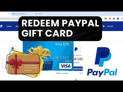How To Redeem Paypal Gift Card