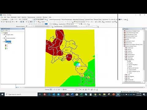 How to created drought forcast Map by drought index using Arc GIS 10.5