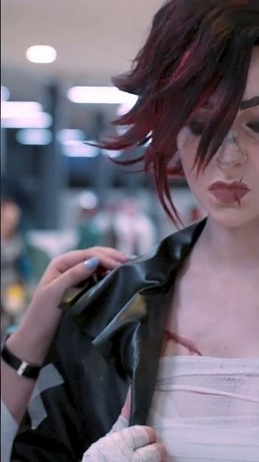 😍Incredible Pit Fighter Vi and Caitlyn Arkane Cosplay #arcanecosplay ane #vi