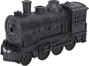 Train Essential Oil Diffuser, 300ml Magic Train Humidifier, Retro Train Humidifiers for Bedroom, with 2 Light 2 Mist Mode with Remote Control, for Home Office Decor Birthday Gift