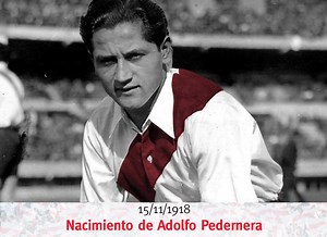 1.5K views · 178 shares |  #Efemérides Un día como hoy, pero de 1918, nacía una de las leyendas de #River: Adolfo Pedernera. Integrante de La Máquina y uno de los mejores jugadores de la historia del fútbol argentino. ⚽️⚪️⚪️ | Club Atlético River Plate | Facebook