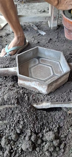 Proses Paving Sg.6 Menggunakan Pasir Lumajang