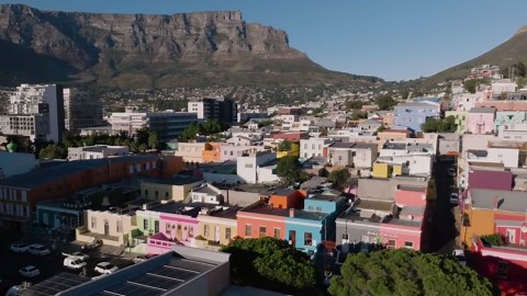 Drone Views of Bo-Kaap: Cape Town's Historical Gem