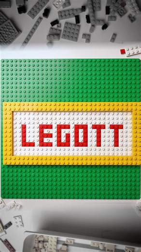 How I made my own Logo with left over #Lego #Logo #LegoArt check out the whole alphabet on my other video #Create #Legott