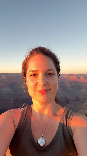 Watching the sunset at the Grand Canyon! 🌄 #sunset #grandcanyon | Sama Louisaa