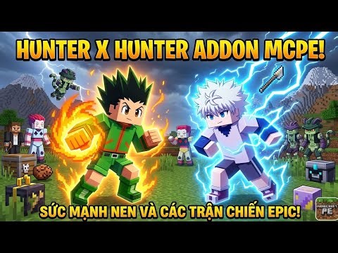 Hunter X Hunter Addon (1.21+) – MCPE/Bedrock