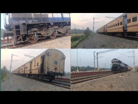 Super Express Train Wdg4d locomotives powerful engine 🚂