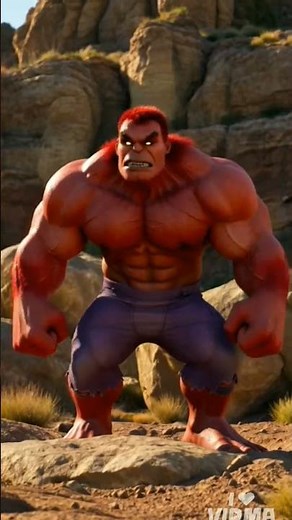HULK vs RED HULK 🔥 Ultimate Transformation Battle | Full Cinematic Animation Fight