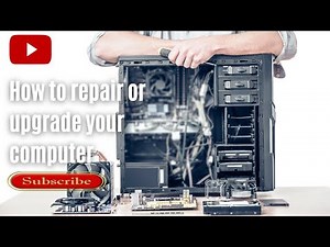 DIY Repair or upgrade your computer (HP Pavilion P7)