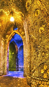 5K views · 148K reactions | Underground caves lined with millions of shells, and no one knows who built them. The Shell Grotto in Margate, Kent, England, stands as one of history’s most baffling mysteries. Discovered in 1835, this hidden passageway is adorned with over 4.6 million meticulously arranged shells, forming elaborate mosaics that cover every inch of its walls and ceilings. | Unsolved Mysteries & Paranormal Activities | Facebook