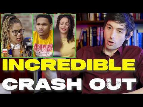 "DEI Expert" Crashes Out & Starts Screaming When Confronted by Black Conservative