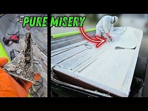 This Is Why People Quit... The Brutal Reality of Fiberglass Prep! | Project PoorCraft Part 9