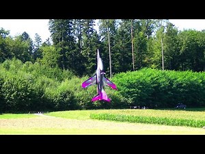 STUNNING!!!RC JET AEROBATIC TURBINE VECTOR THRUST MEPHISTO MODEL XTREME FLIGHT