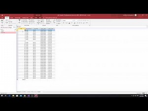 Microsoft Access reset ID