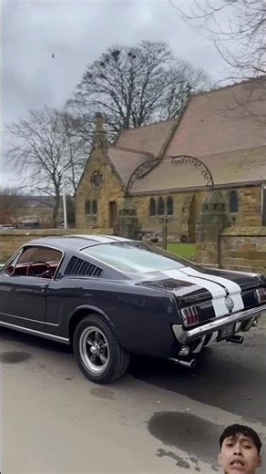 1965 Ford mustang fastback sound of small block and big torque #automobile #supercar #mopar