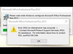 Error 2502 y 2503 Windows10 (solución rápida y fácil)