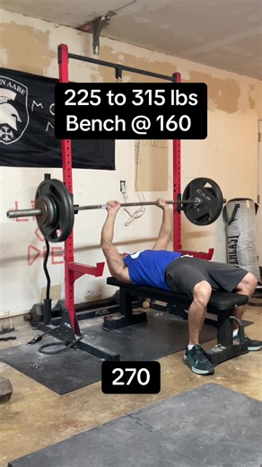 Bench Press Progression: From 225 to 315 lbs