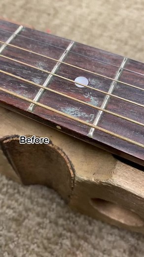 Fb cleanup #satisfying #clean #guitar #guitarrepair #guitartok #cleantok #luthier #luthiersoftiktok #luthiery #electricguitar #guitarplayer #guitarist #guitarsolo #newguitarday #fender #prs #taylorguitar #martinguitar #gibson #guitargirl #guitarsetup #yvr #music #band #musician #la #ny
