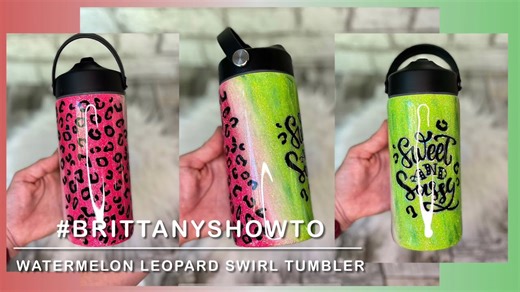 Why everyone loves the watermelon leopard print tumbler