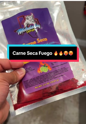 Try The Best Carne Seca Fuego from Micheladas Duran
