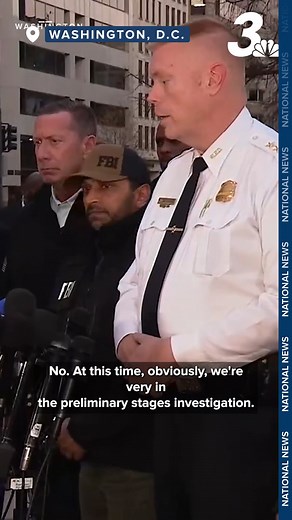 Two National Guard troops are critical after a shooting near the White House in Northwest D.C., according to FBI Director Kash Patel and D.C. Police officials "Two of our brave members of the National Guard and Department of War were brazenly attacked in a horrendous act of violence. They were shot. They're in critical condition," Patel said during a news conference. West Virginia Gov. Patrick Morrisey wrote earlier on X that he was receiving "conflicting reports about the condition of our two G