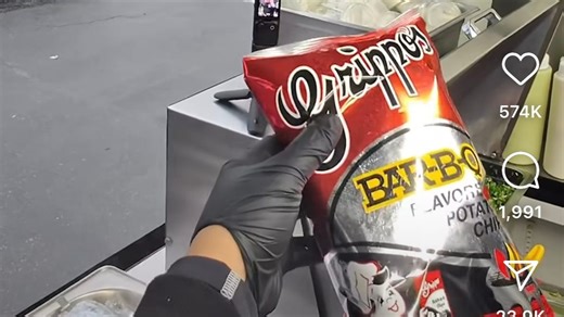 Man drives 9 hours with a bag of Grippo's. His trip led to a viral video with 17M views