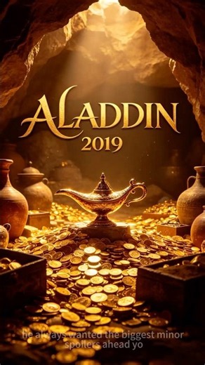 The Wish That Changed Genie’s Life Forever#Aladdin #Aladdin2019 #Genie